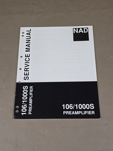 Nad 106 1000s preamplificatore - nad,
