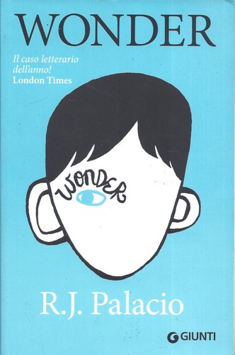 Wonder palacio libro - wonder,