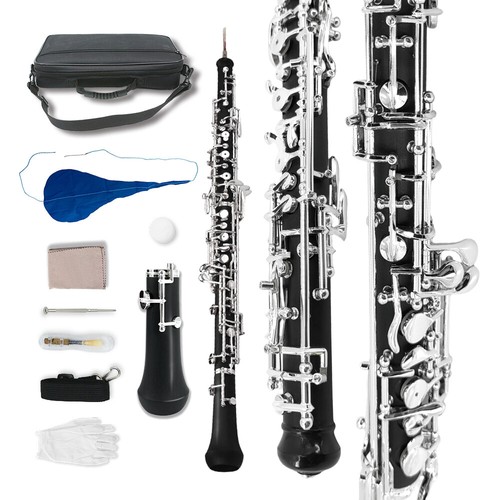 Oboe ebonite key left f - c,