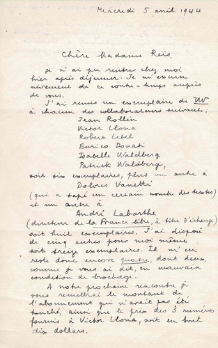 André breton lettre - andré,