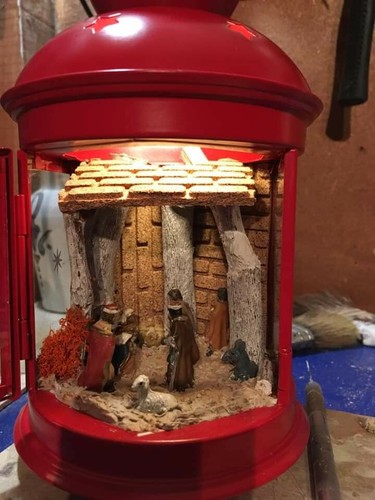 Presepe illuminato in - presepe, illuminato 
