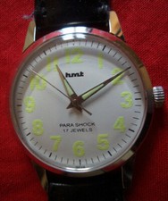  MECCANICO HMT MILITARE ULTRASLIM CASSA ACCIAIO RARO VINTAGE ANNI 70  !!!