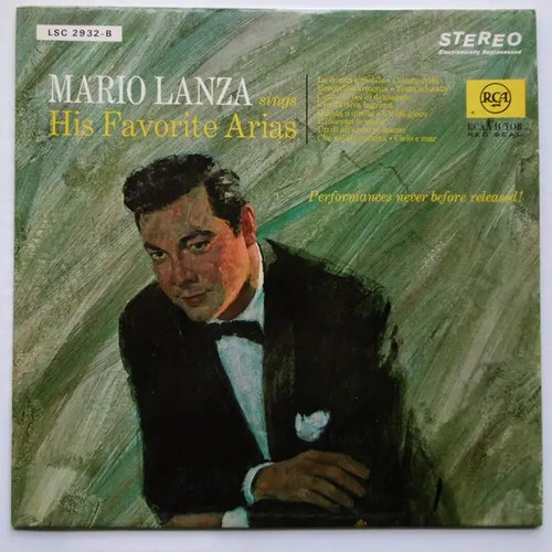 Mario lanza sings his - lanza, favorite