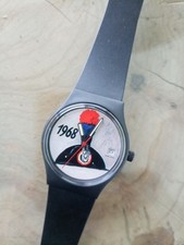 CARABINIERI:OROLOGIO SWATCH DA COLLEZIONE CALENDARIO 1968 CON DATARIO SWISS...