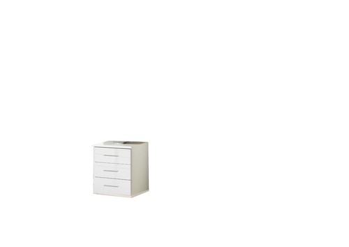 Comodino cassetti bianco - cassetti,