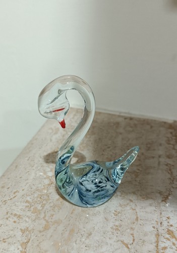 Piccolo cigno vetro - piccolo,