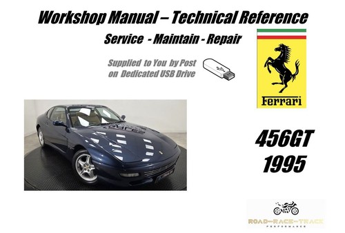 Ferrari 456gt manuale officina - manuale,