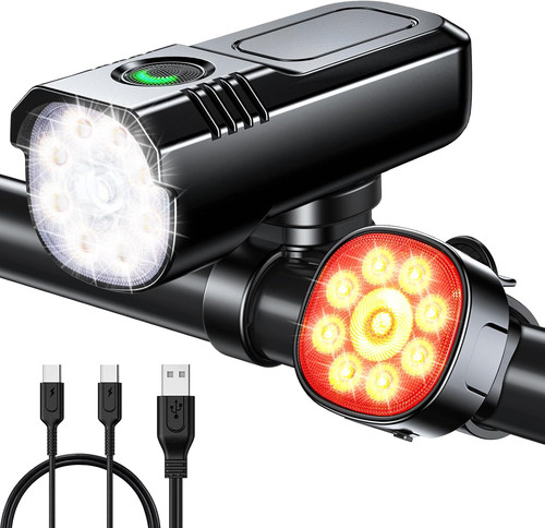Super luminose luci bicicletta - luminose,