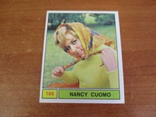 Figurina Cantanti PANINI - NANCY CUOMO N.166 - 1969 originale