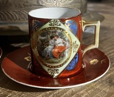 Royal Vienna Due Demitasse
