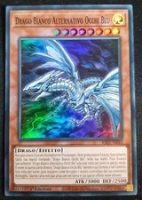 DRAGO BIANCO ALTERNATIVO OCCHI BLU Super Rara in Italiano  RA02-IT010 YUGIOH