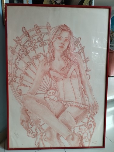 Disegno figurativo sanguigna - disegno,