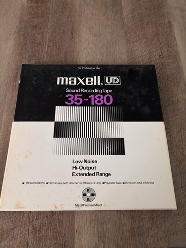 Maxell 180 bobina - maxell, a