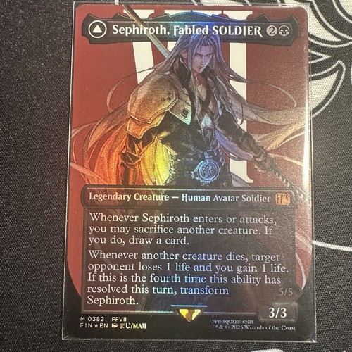 Sephiroth favoloso soldato - sephiroth,,