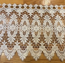 Tenda in pizzo macramè