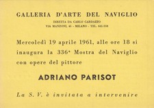 Cartolina/invito Mostra
