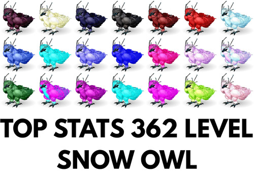 Gufo delle nevi 362 - nevi, level