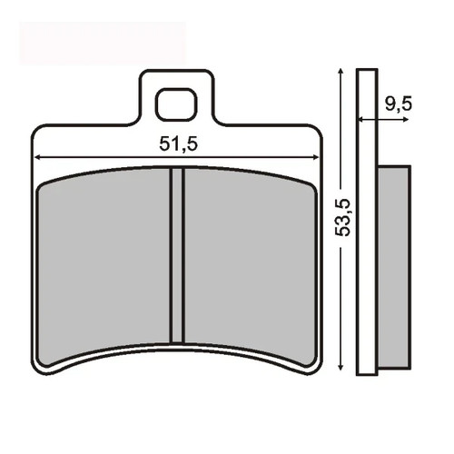 225100310 pastiglie freno - 225100310,