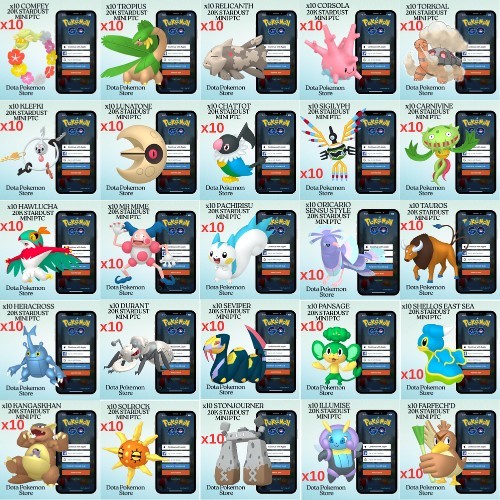 Pokémon x10 regione - go, non