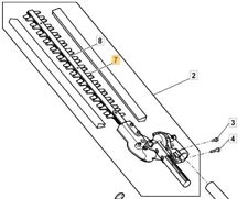 Assieme lama tagliasiepe