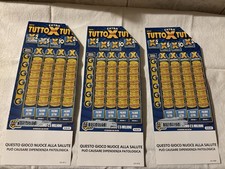 3 Gratta e vinci - usati ma