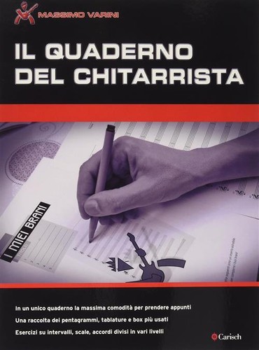 Quaderno del chitarrista - del,