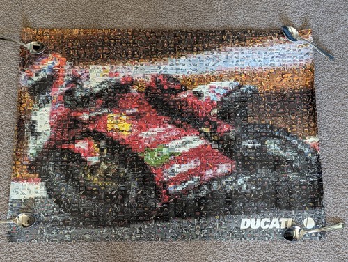 Poster fotomosaico ducati 916 - poster,