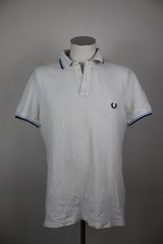 FRED PERRY POLO MAGLIA UOMO COTONE 46" 117C MAN COTTON SHIRT CASUAL VINTAGE LOGO