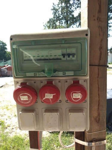 Quadro elettrico cantiere 380v - quadro,