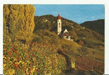 S. VALENTINO DI SIUSI (BZ) - CHIESETTA RICCA DI OPERE - VIAGGIATA - VEDI FOTO