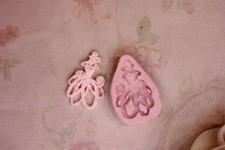 stampi gomma siliconica a forma di tutu fimo cernit formine