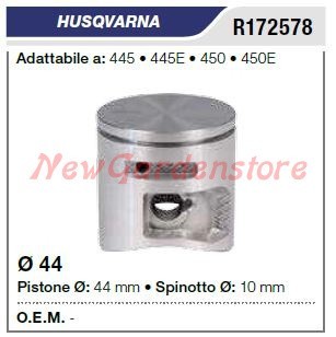 Pistone segmenti spinotto