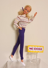 RARO 1982 Outfit My First Barbie Fashions #5612 Superstar Mattel-NO DOLL
