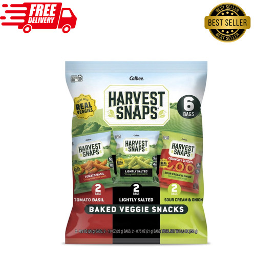 Harvest snaps veggie crisps - harvest,