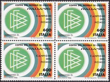Quartina di francobolli nuovi