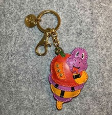 Braccialelini portachiavi in pelle design serpente