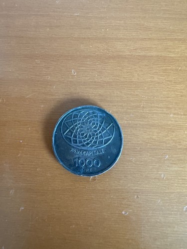 Moneta 1000 lire roma - moneta,