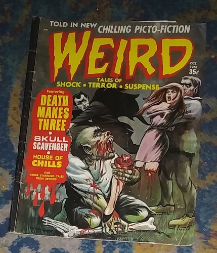 Weird oct 1968 frankenstein - weird, c-frankenstein
