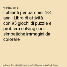 Labirinti per bambini 4-8