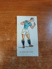 Figurina Calciatori SILVIO PIOLA - LAZIO N.18 Caricatura Ed. FIDASS 1936 orig.