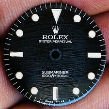 Rare Rolex Frozen Dial Trit For Submariner No Date Model Ref 14060