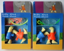 2x RARI SET FIGURINE MASCOTTE