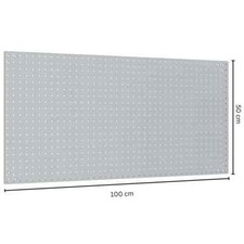 Pannello forato portattrezzi porta attrezzi utensili da lavoro con 40 ganci ass