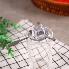°1x 304 Stainless Steel Cocktail Bar Glass Cup Drinking Filter Wormwood Spoon