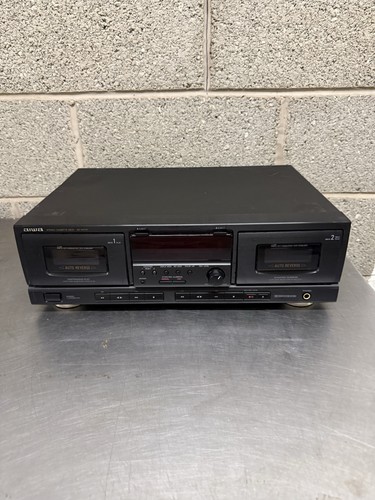 Aiwa wx727 stereo cassette - aiwa,