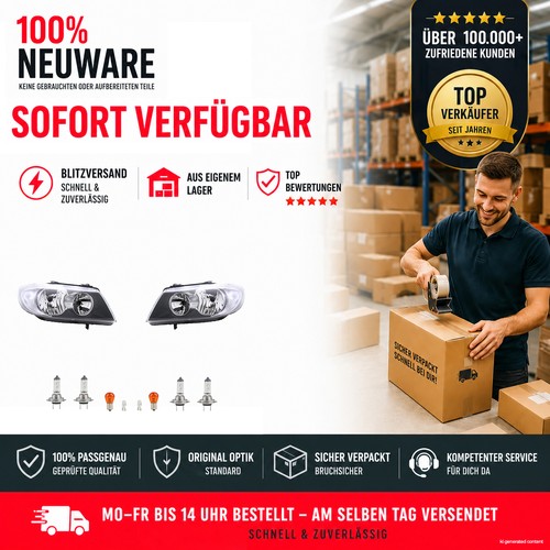 Set fari anteriori - set, alogeni