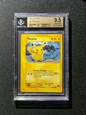 Carta Pokemon • Pikachu 84/144 • Set Skyridge BGS 9.5 Quad • ITA ?? Pop 1