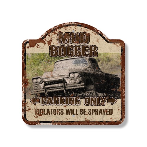 Insegna rustica vintage mud - insegna,