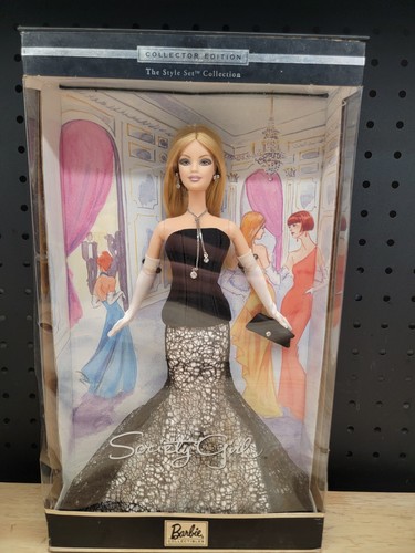 Society girl barbie - girl, doll