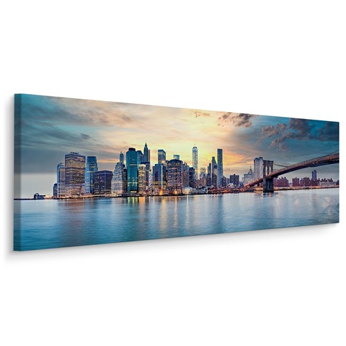 Quadro panoramico canvas new - quadro,